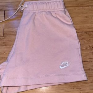 Pink Nike shorts